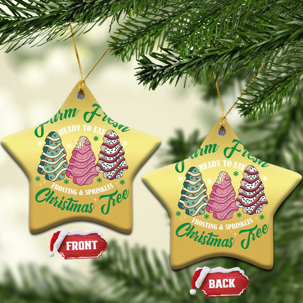 Farm Fresh Christmas Tree Cakes Christmas Ornament TS09