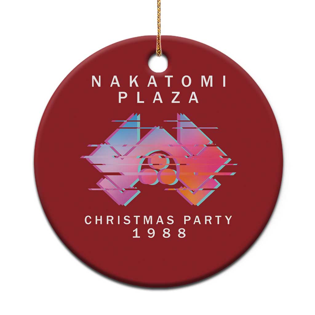 Xmas Nakatomi Plaza Christmas Ornament Xmas Party 2024 Ugly Gift TS10