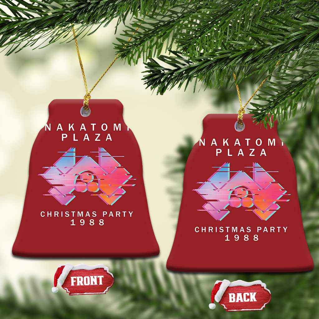 Xmas Nakatomi Plaza Christmas Ornament Xmas Party 2024 Ugly Gift TS10