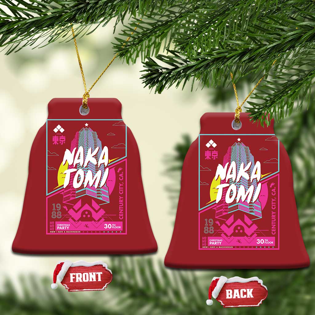 Nakatomi Plaza Christmas Ornament Party 1988 Christmas Jumper Xmas Funny 80's Die Movie Bruce TS10