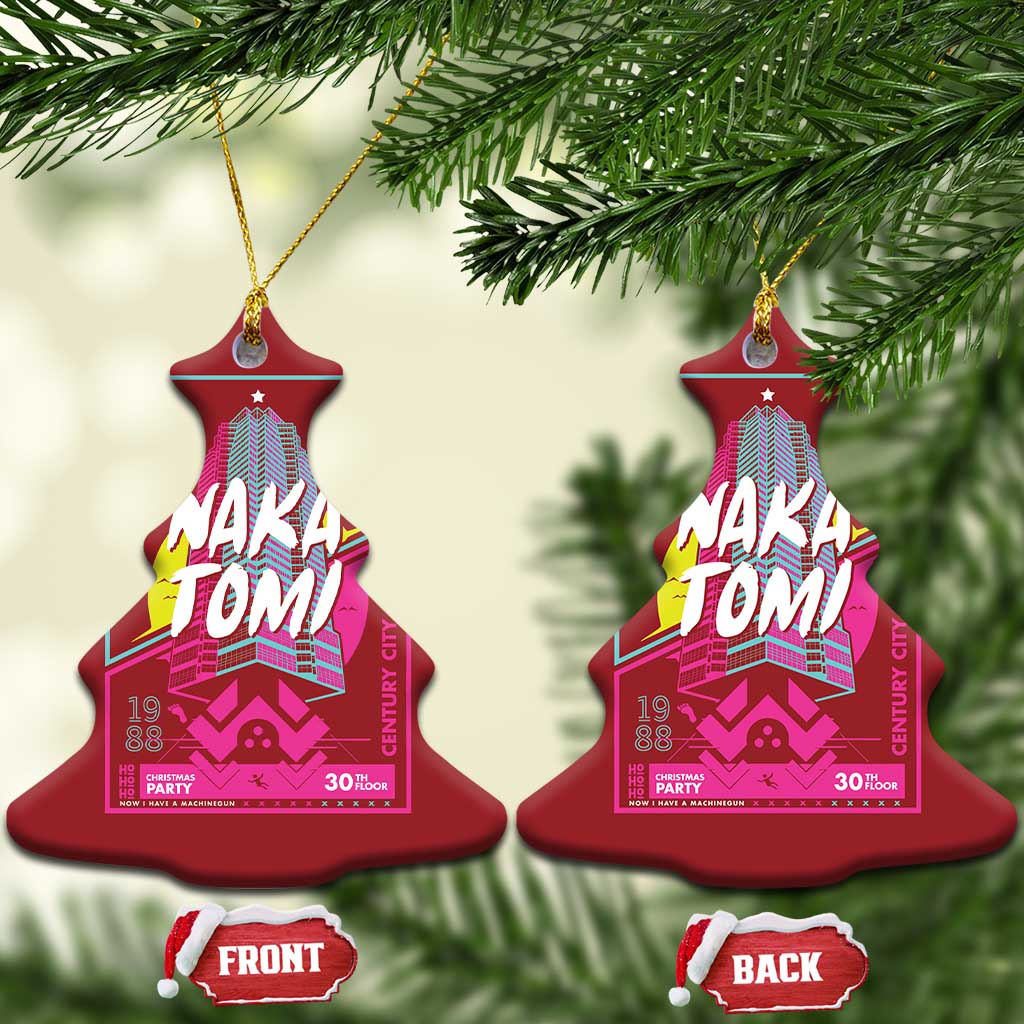 Nakatomi Plaza Christmas Ornament Party 1988 Christmas Jumper Xmas Funny 80's Die Movie Bruce TS10