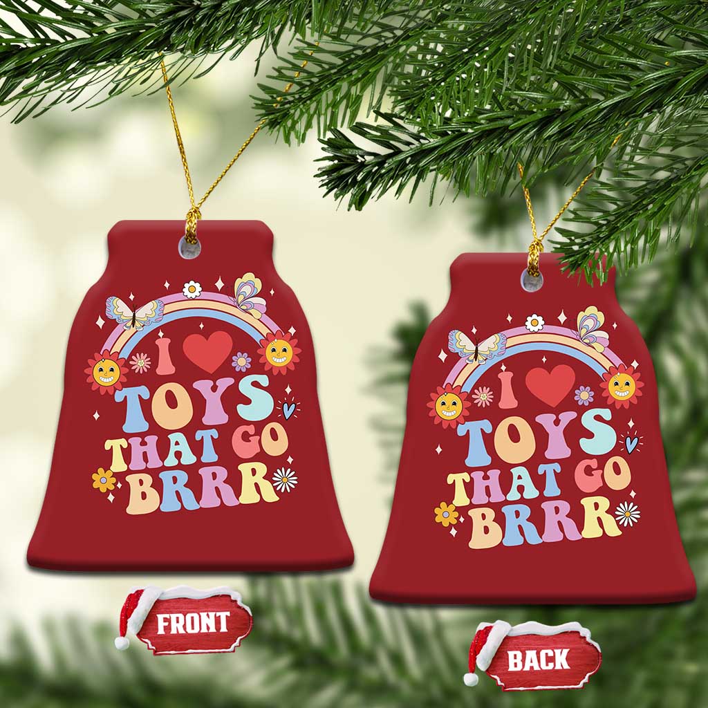 Funny Embarrassing Christmas Ornament I Love Toys That Go Brrr Adult Humor TS10