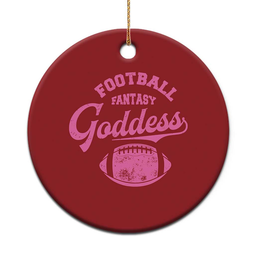 Fantasy Football Goddess Christmas Ornament Sports Party Gifts TS10