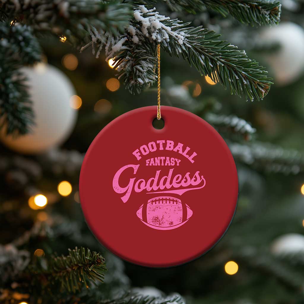 Fantasy Football Goddess Christmas Ornament Sports Party Gifts TS10