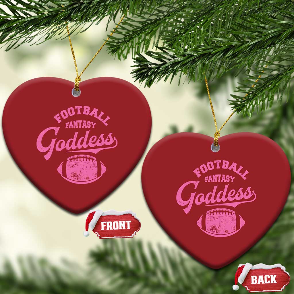 Fantasy Football Goddess Christmas Ornament Sports Party Gifts TS10