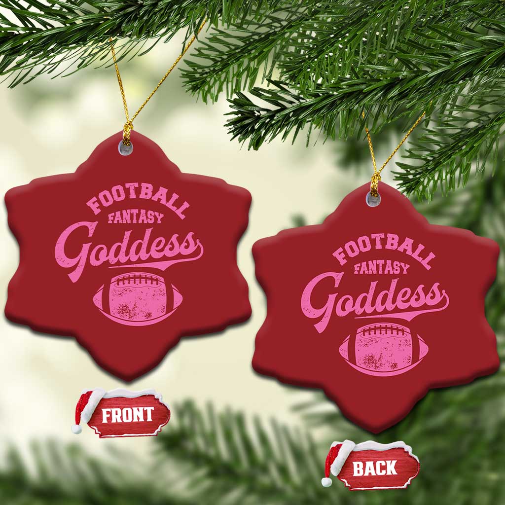 Fantasy Football Goddess Christmas Ornament Sports Party Gifts TS10