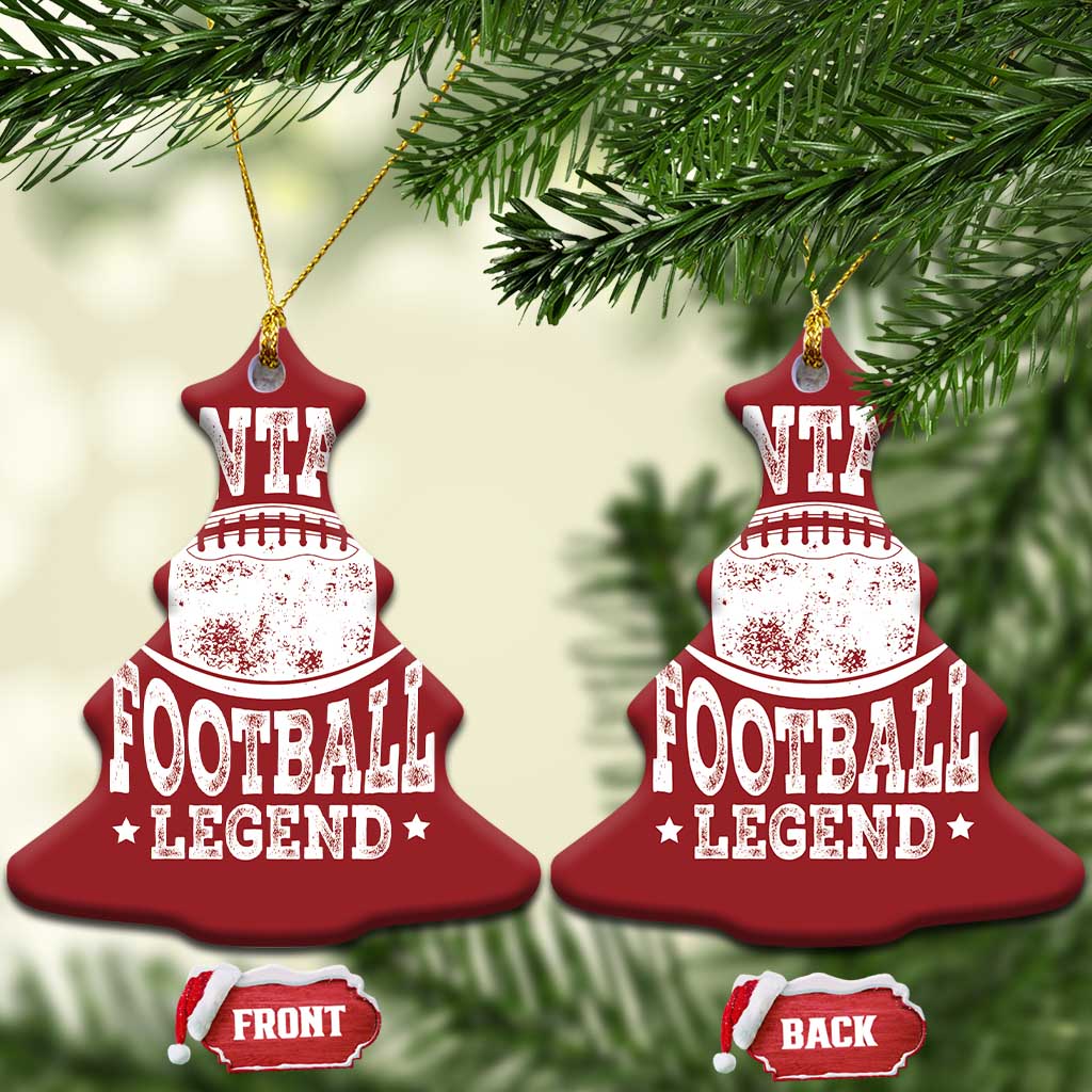 Fantasy Football Legend Christmas Ornament Funny Gameday Dad TS10