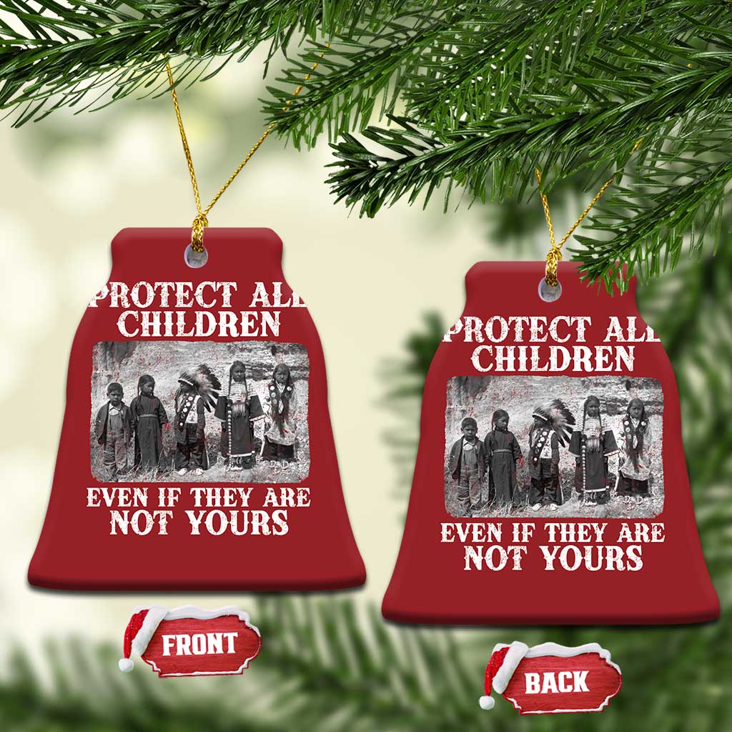 Native American Every Child Christmas Ornament Protect All Children Even If They Are Not Yours TS10