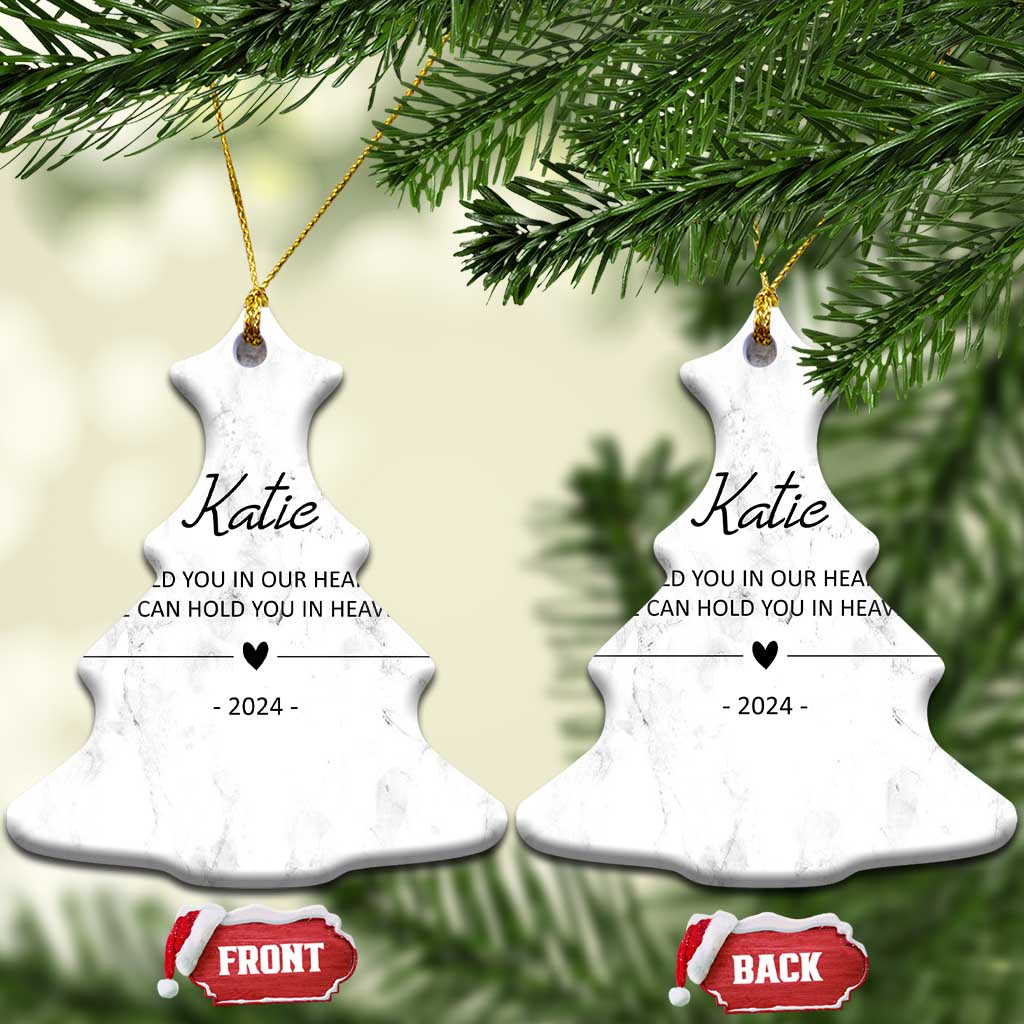 Personalized Dog Memorial Christmas Ornament 2024 Custom Name Pet Remembrance Sympathy Gifts TS10