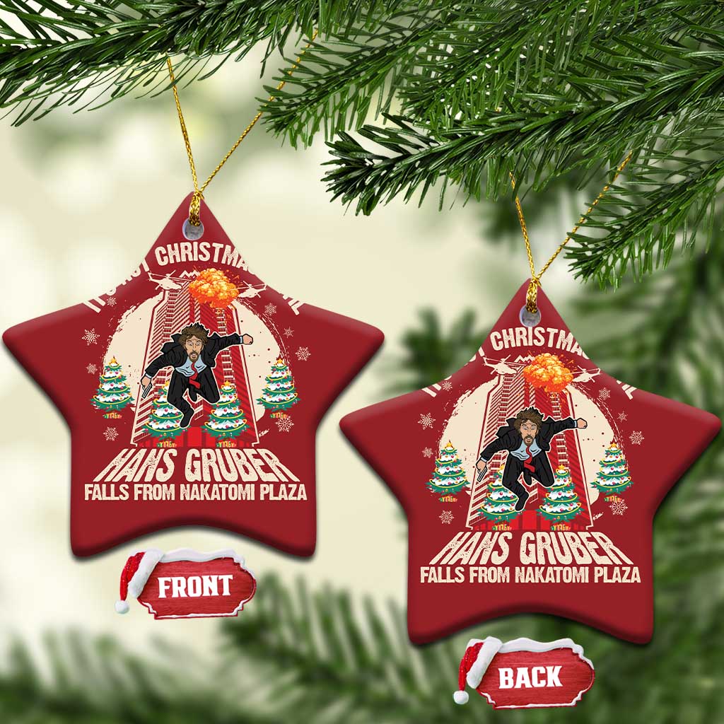 Xmas Nakatomi Plaza Christmas Ornament Hans Gruber Xmas Party 2024 TS10