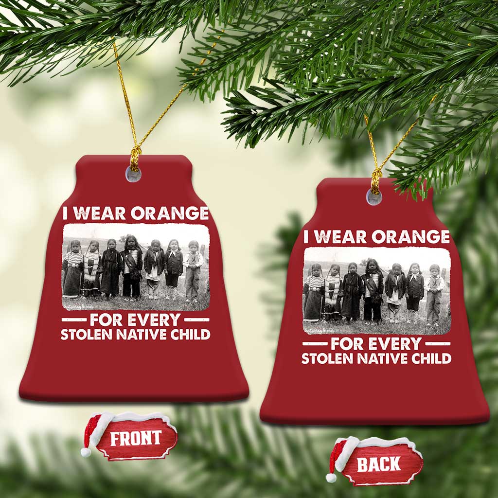 I Wear Orange For Every American Native Child Christmas Ornament TS10