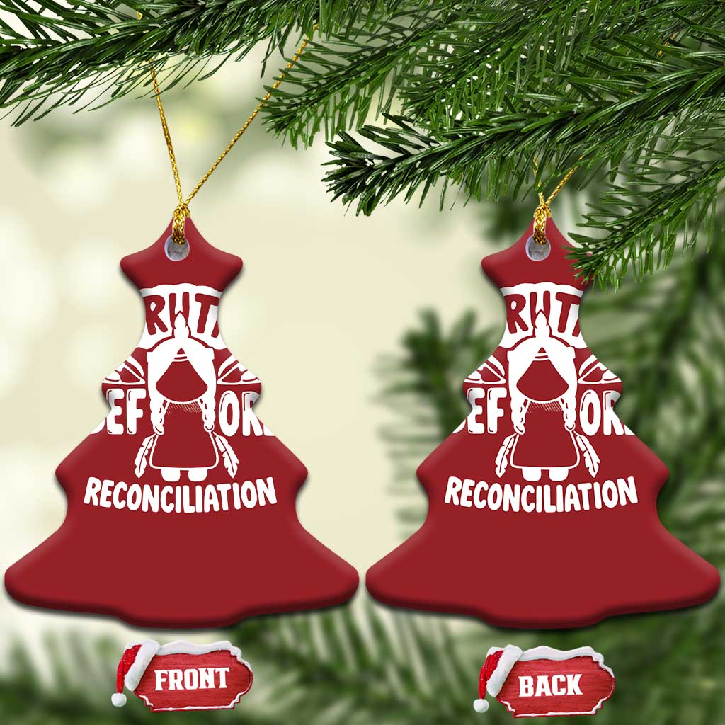 Native American Every Child Christmas Ornament Truth Before Reconciliation TS10