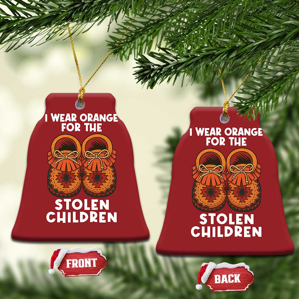 I Wear Orange For Every Stolen American Native Child Christmas Ornament Orange Day TS10