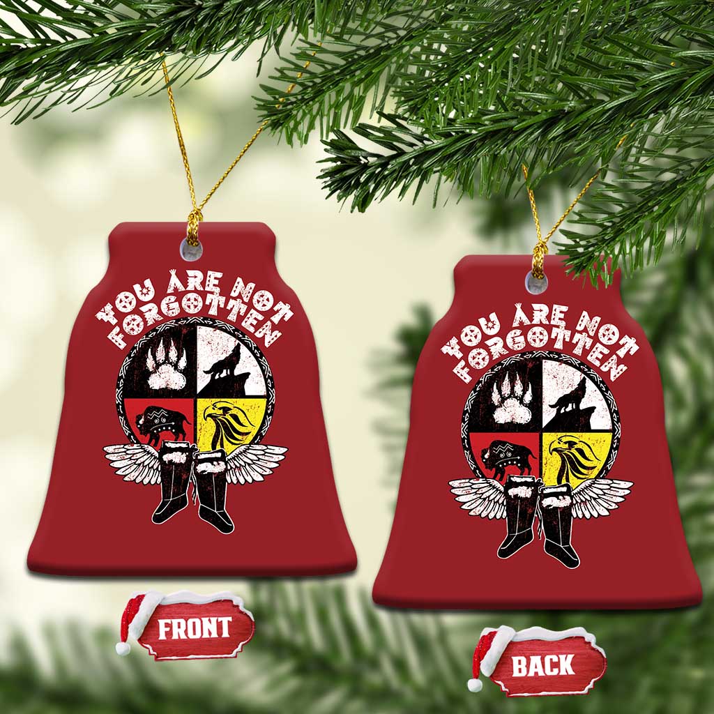 Native American Indian Christmas Ornament You Are Not Forgotten TS10