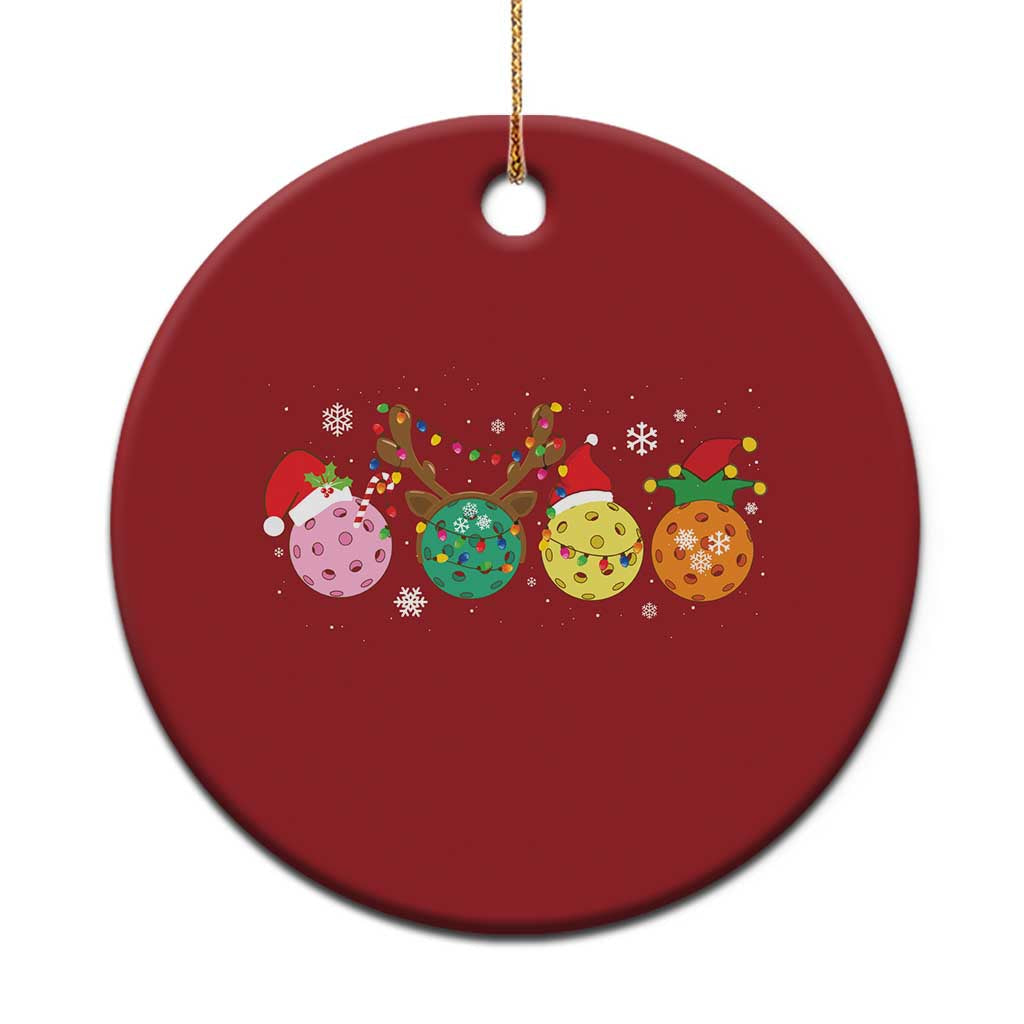 Funny Pickleball Christmas Ornament TS10