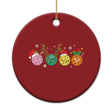 Funny Pickleball Christmas Ornament TS10