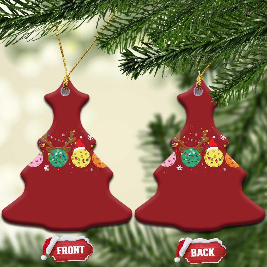 Funny Pickleball Christmas Ornament TS10