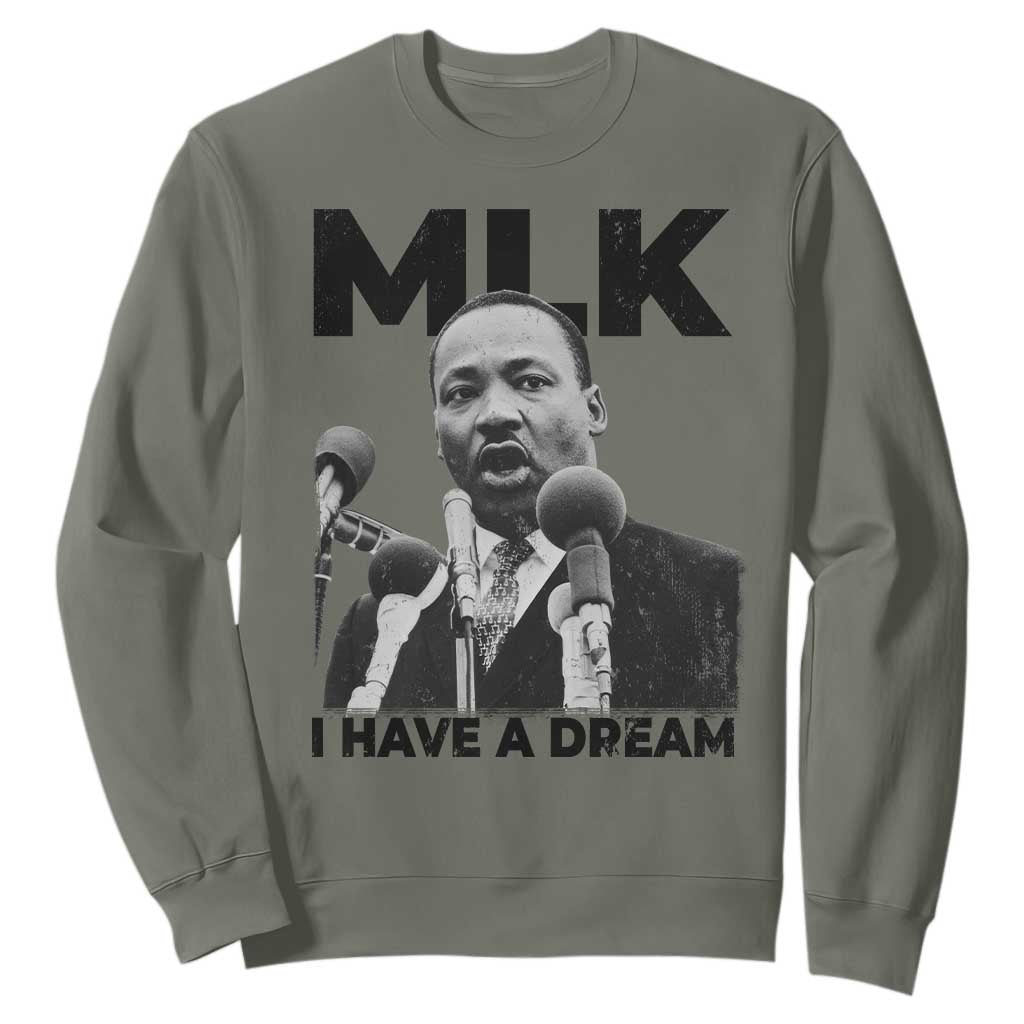 Martin Luther King Sweatshirt MLK I Have A Dream Black History Month TS10