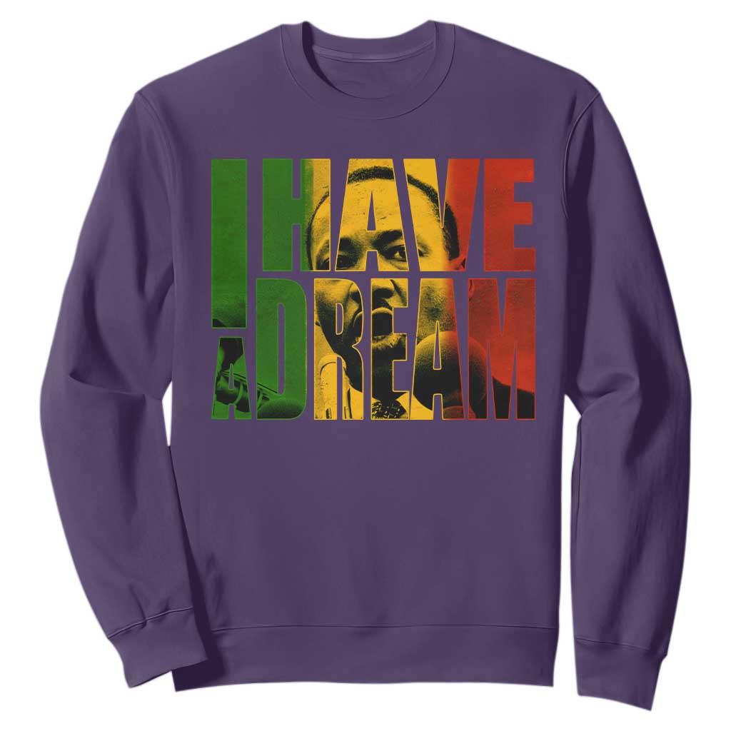 Martin Luther King Sweatshirt Black History Month MLK I Have A Dream TS10