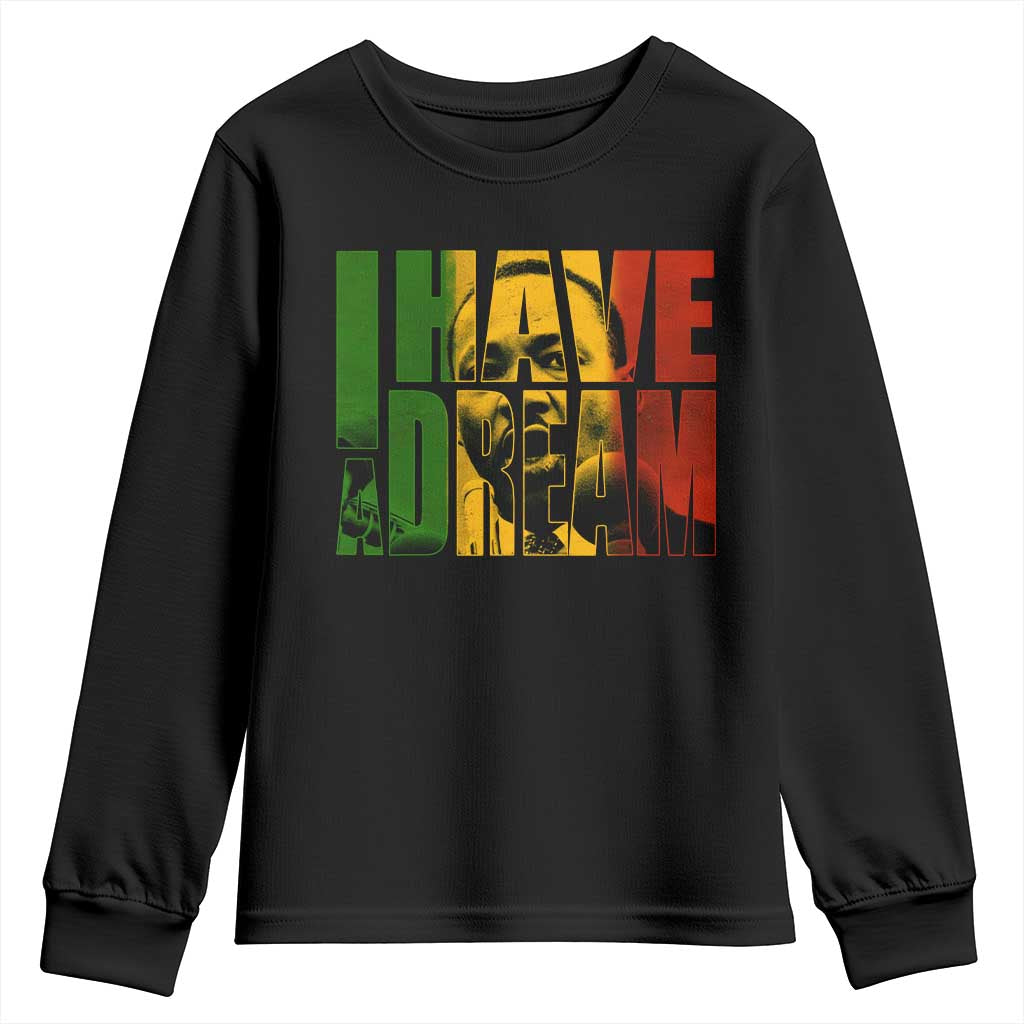 Martin Luther King Youth Sweatshirt Black History Month MLK I Have A Dream TS10