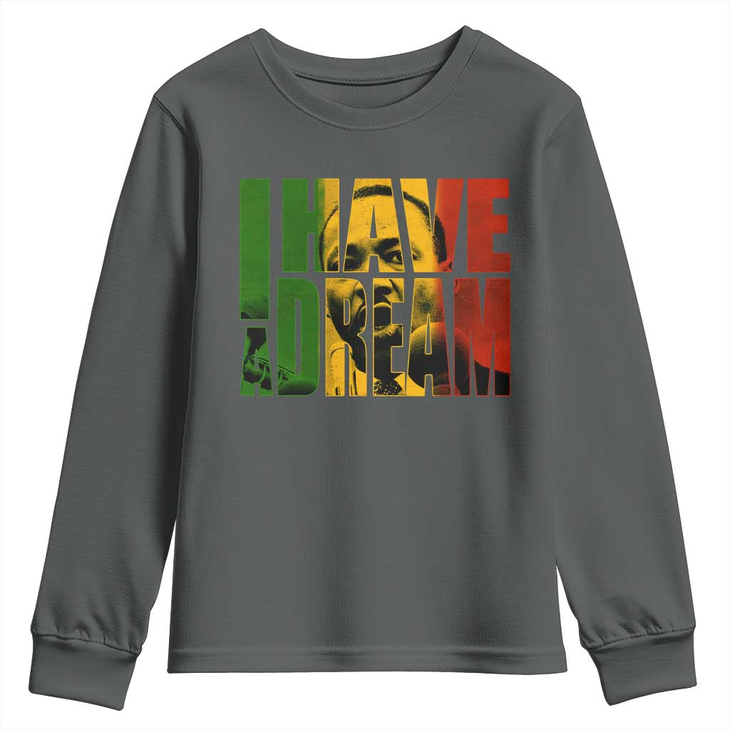 Martin Luther King Youth Sweatshirt Black History Month MLK I Have A Dream TS10