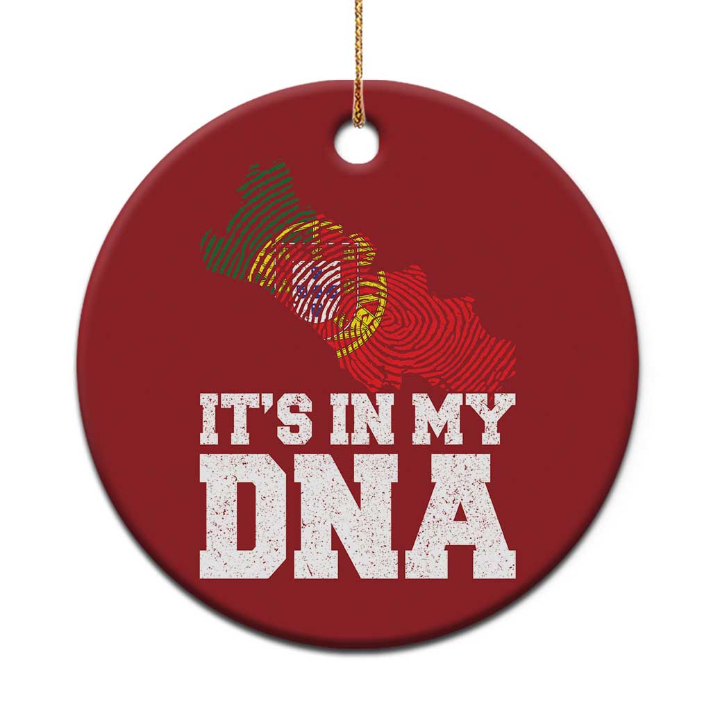 Its in My DNA Portugal Christmas Ornament Portuguese Flag Portugal Boy Girl Gift TS10