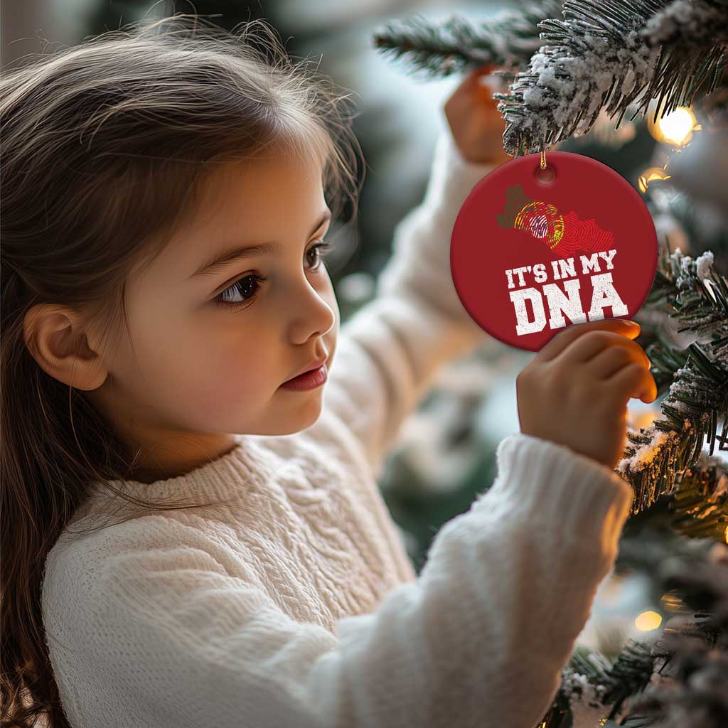 Its in My DNA Portugal Christmas Ornament Portuguese Flag Portugal Boy Girl Gift TS10