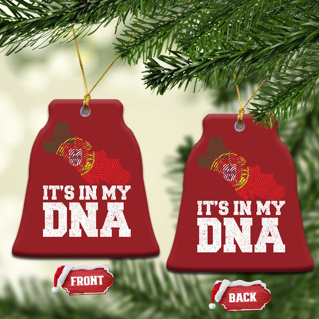 Its in My DNA Portugal Christmas Ornament Portuguese Flag Portugal Boy Girl Gift TS10