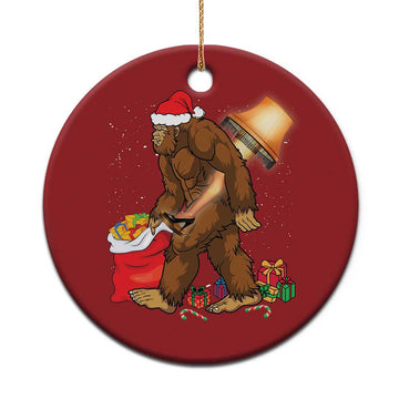 Bigfoot Xmas Christmas Ornament Xmas Movie Sasquatch Lovers TS10