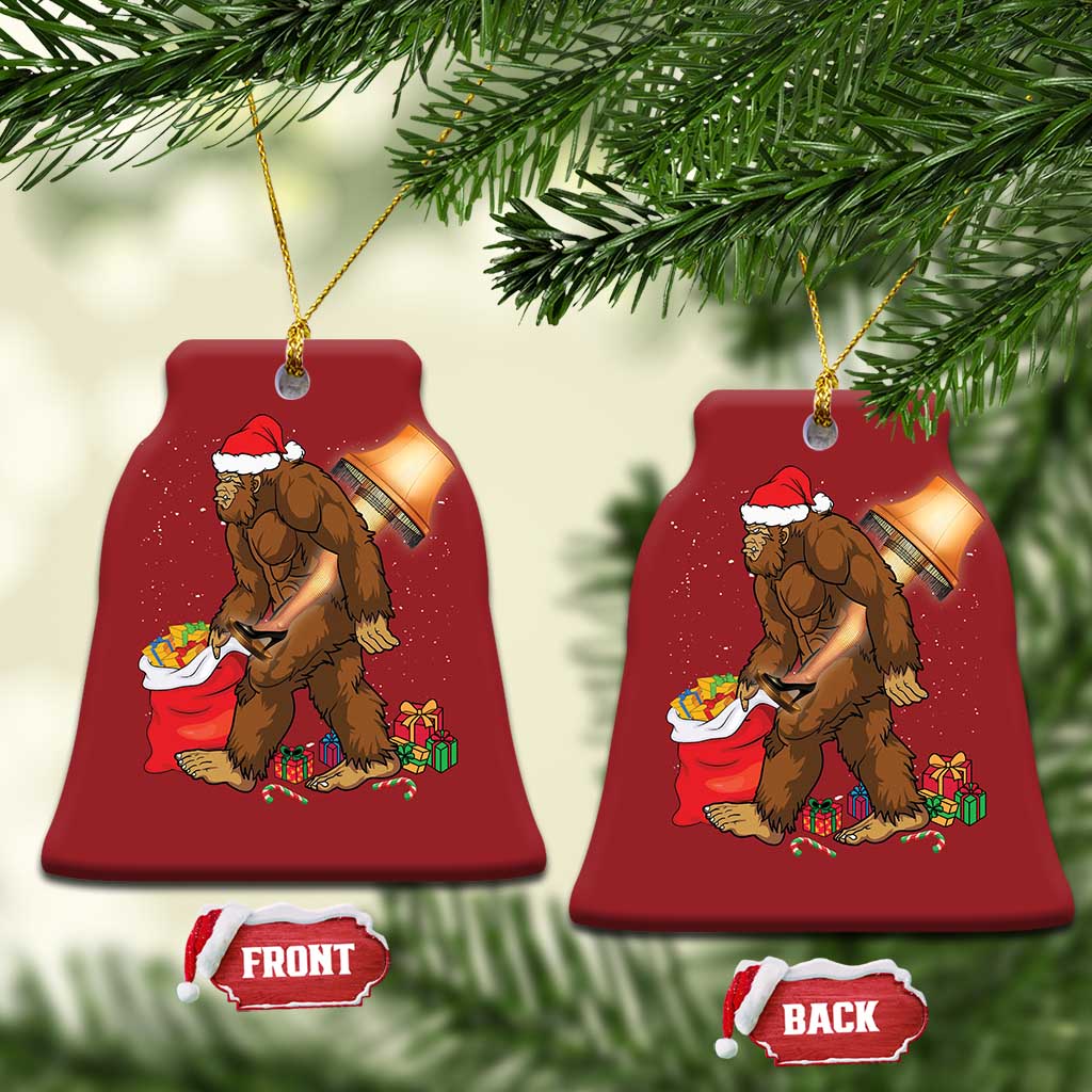 Bigfoot Xmas Christmas Ornament Xmas Movie Sasquatch Lovers TS10