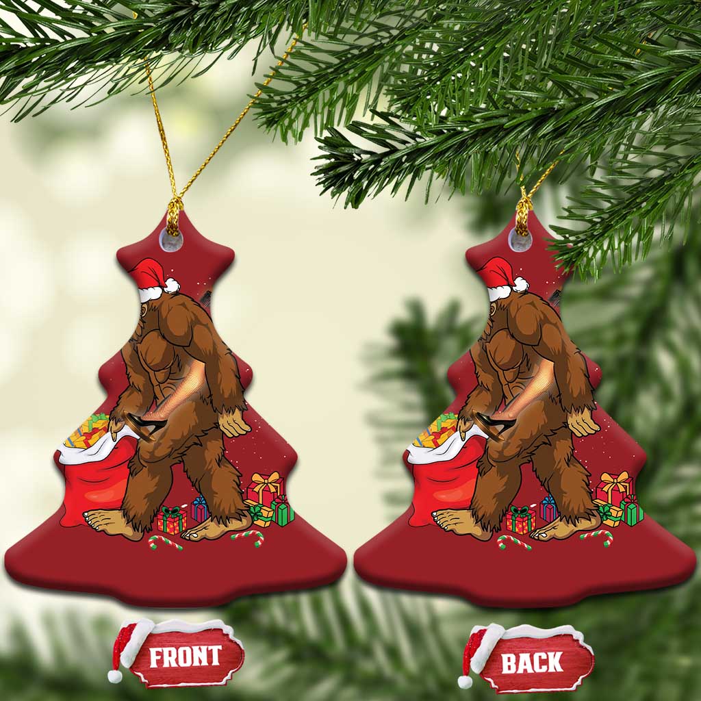 Bigfoot Xmas Christmas Ornament Xmas Movie Sasquatch Lovers TS10