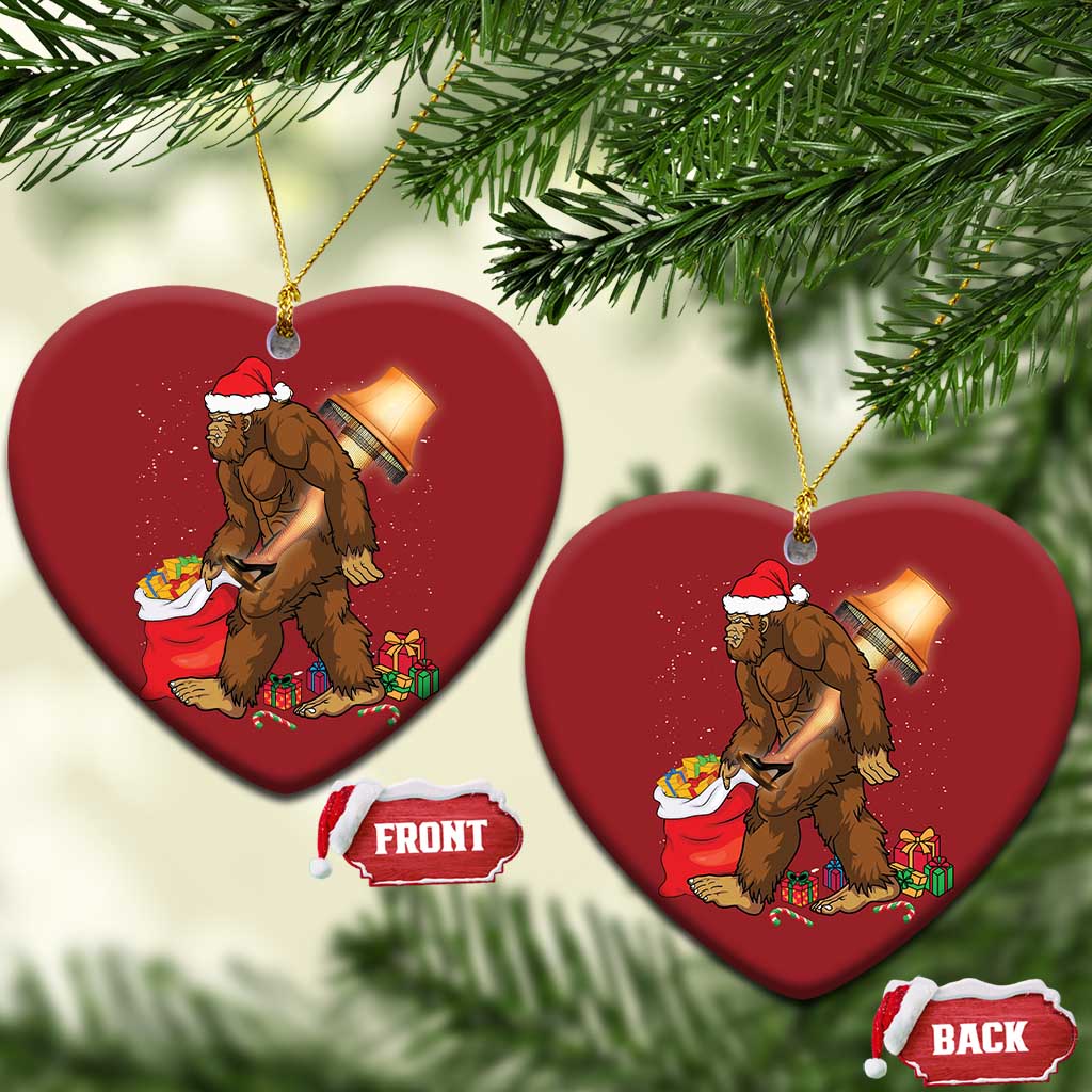 Bigfoot Xmas Christmas Ornament Xmas Movie Sasquatch Lovers TS10