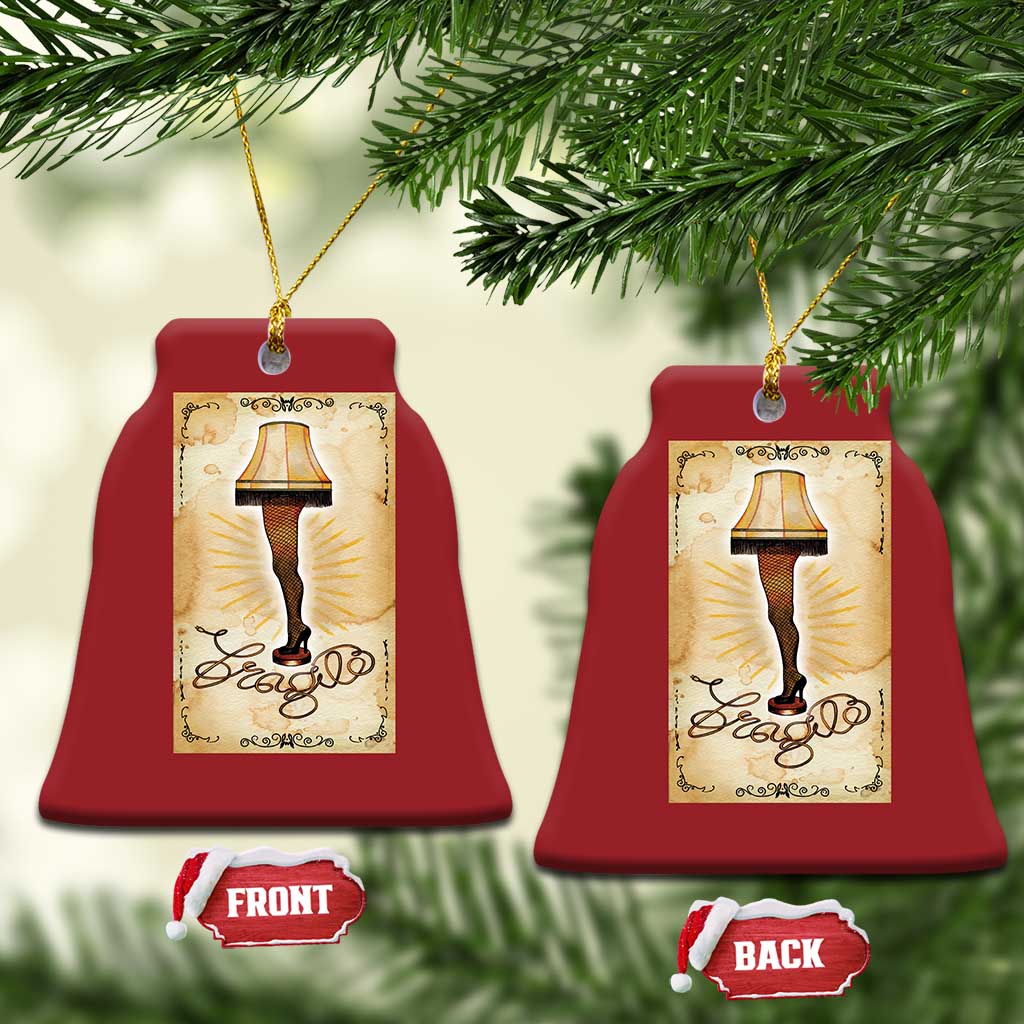 Funny Xmas Movie Christmas Ornament Fragile Leg Lamp TS10