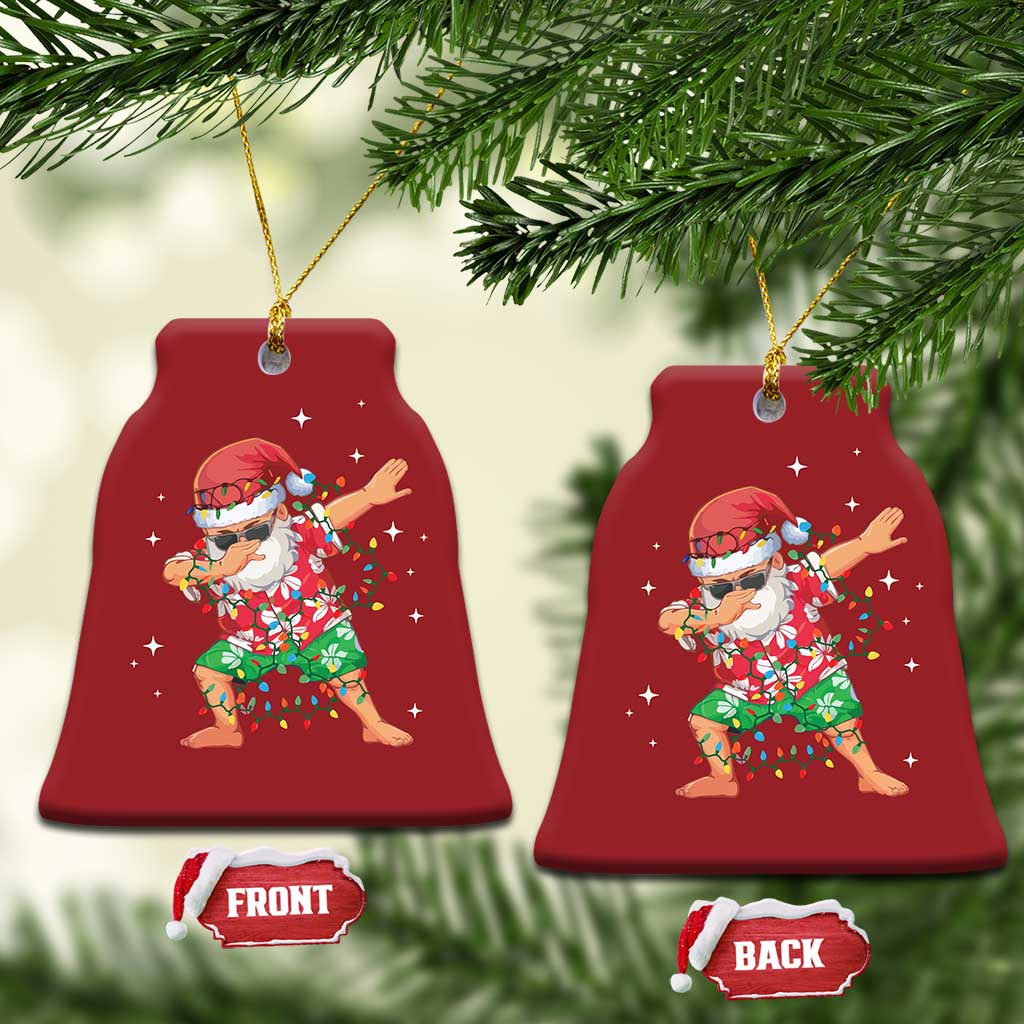 Funny Christmas Ornament Dabbing Santa Boys Girls Men Xmas Dab Kid TS10