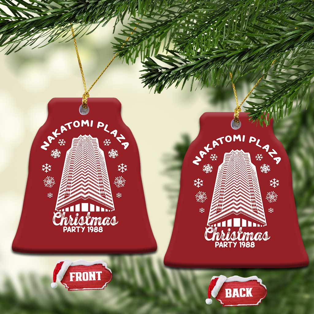 Nakatomi Plaza Party 1988 Classic Christmas Ornament Xmas Gift TS10
