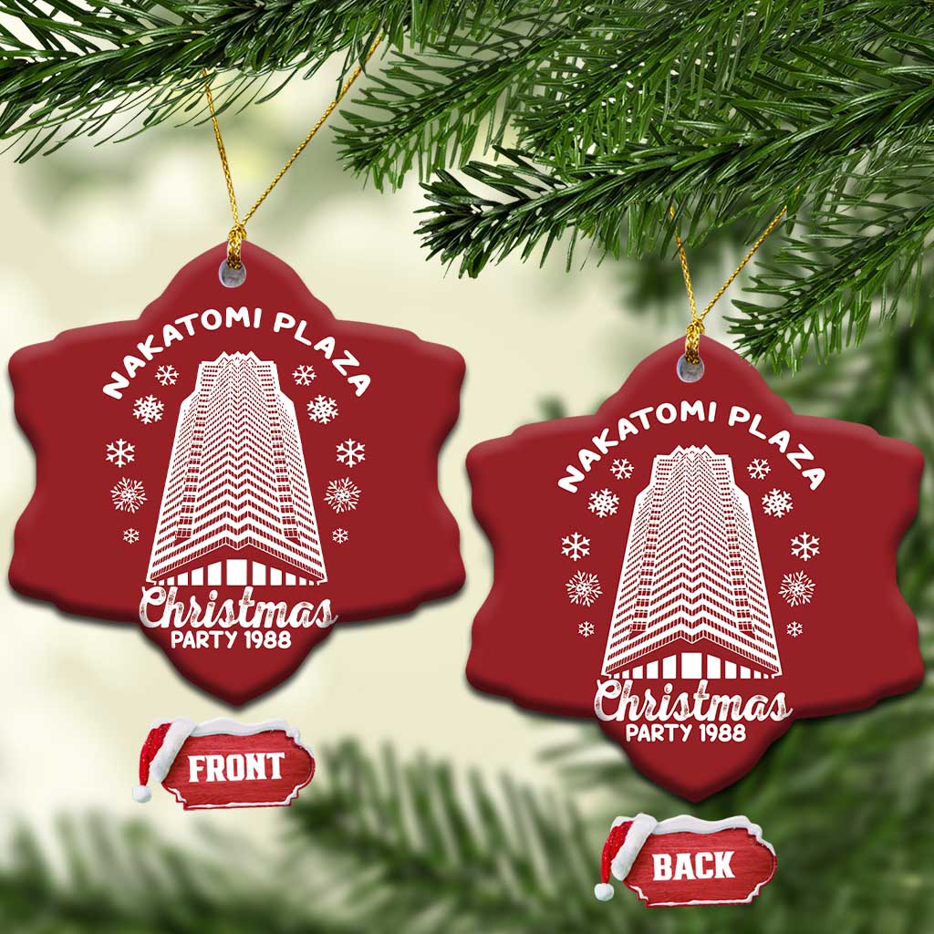 Nakatomi Plaza Party 1988 Classic Christmas Ornament Xmas Gift TS10