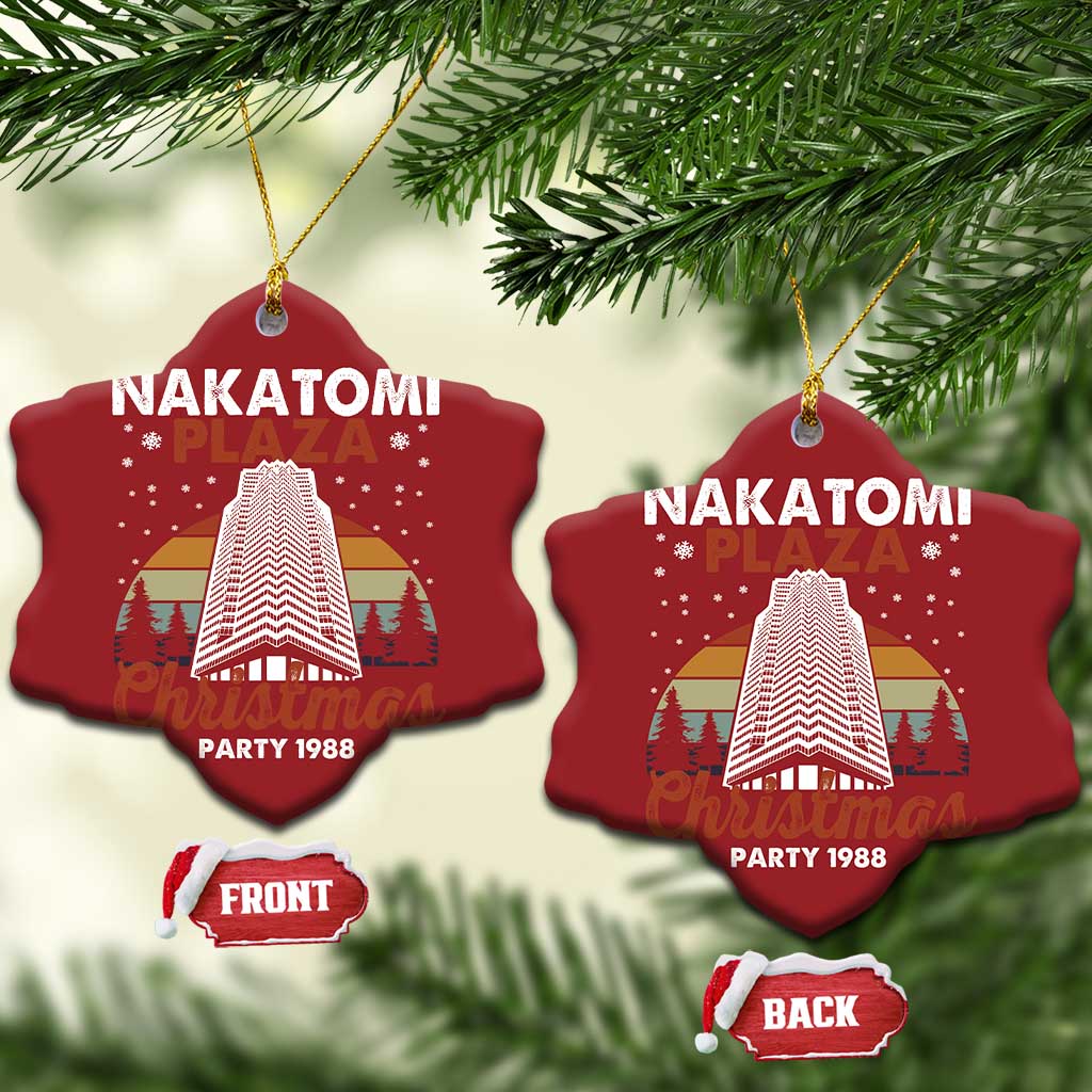 Nakatomi Plaza Party 1988 Christmas Ornament Xmas Gift TS10