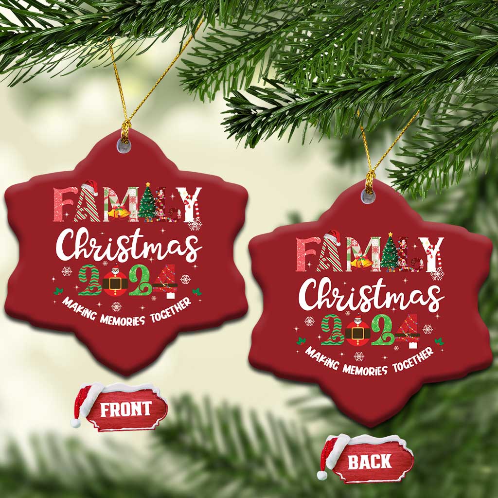 Matching Family Xmas Christmas Ornament Funny Group Festive Mom Dad Kids Tees TS10