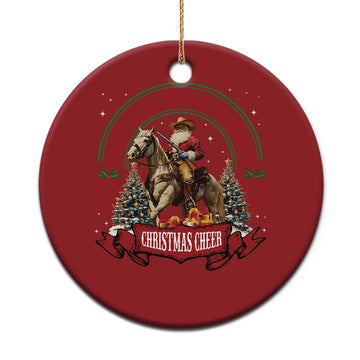 Western Christmas Ornament Howdy Country Christmas Horse Xmas Cheer TS10
