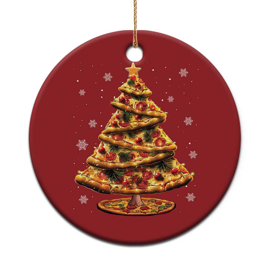 Pizza Xmas Tree Christmas Ornament Xmas Gifts Kids TS10