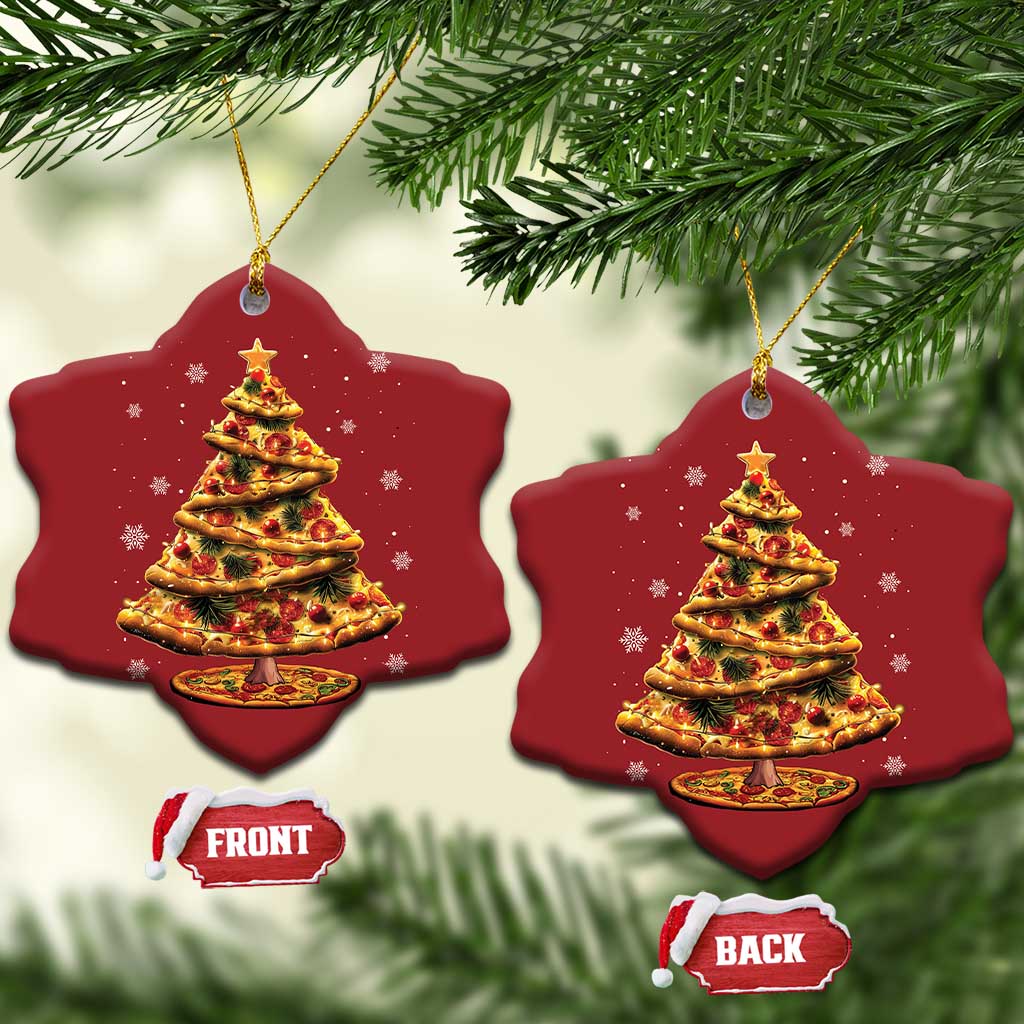 Pizza Xmas Tree Christmas Ornament Xmas Gifts Kids TS10