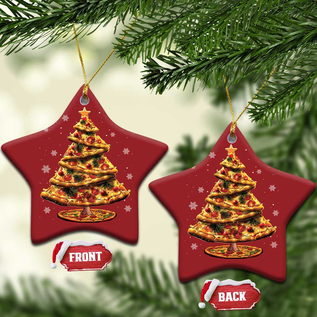 Pizza Xmas Tree Christmas Ornament Xmas Gifts Kids TS10