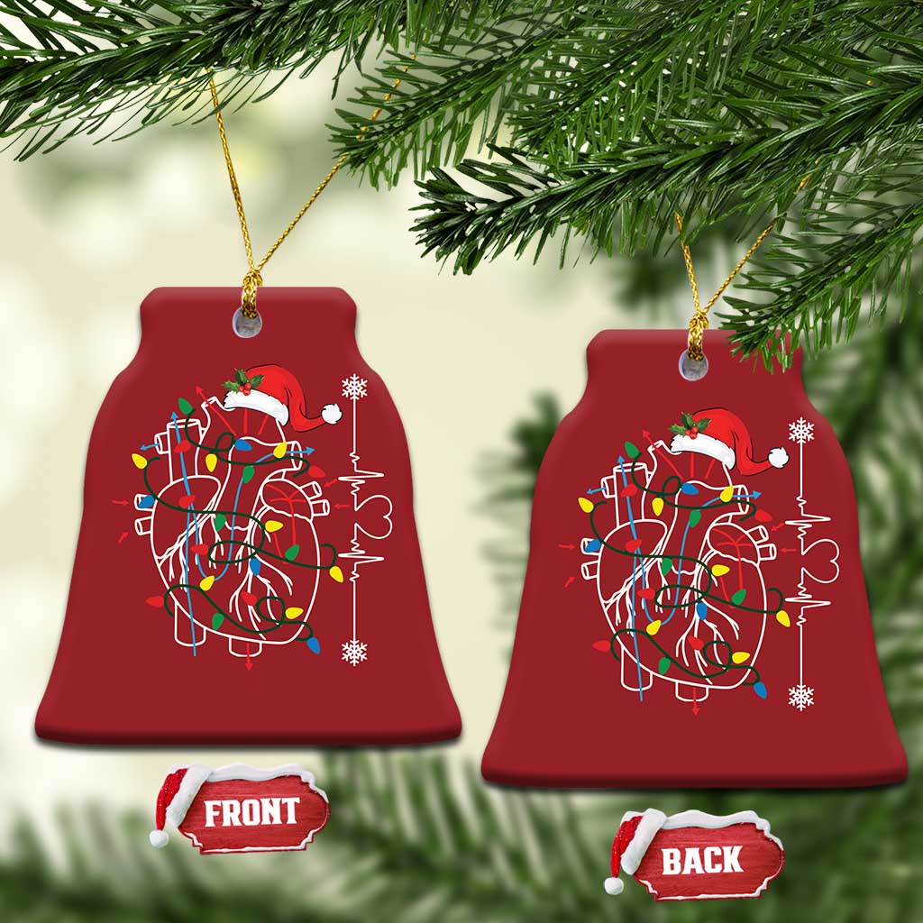 Xmas Cardiac Nurse Christmas Ornament Anatomical Xmas Heart Anatomy TS10