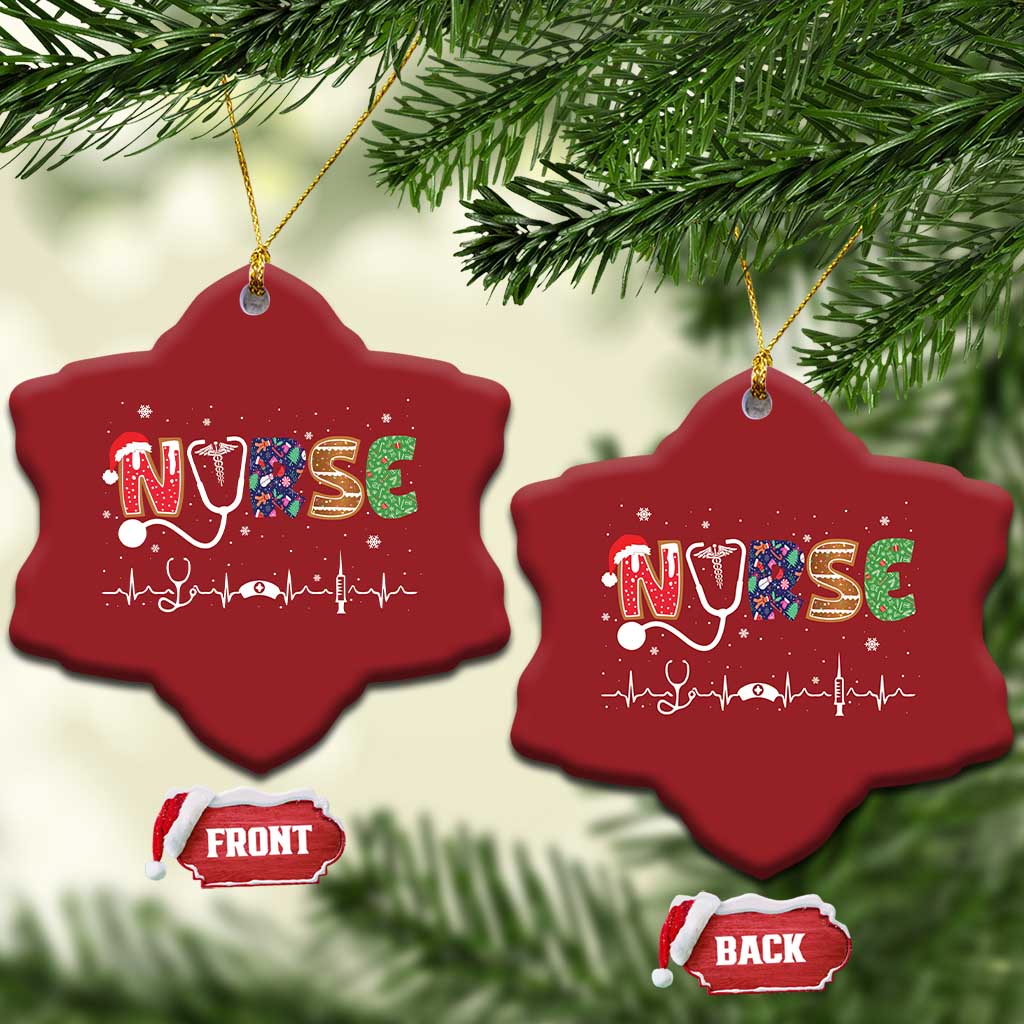 Nurse Xmas Christmas Ornament Nursing RN LPN NP Nicu Xmas Gift TS10