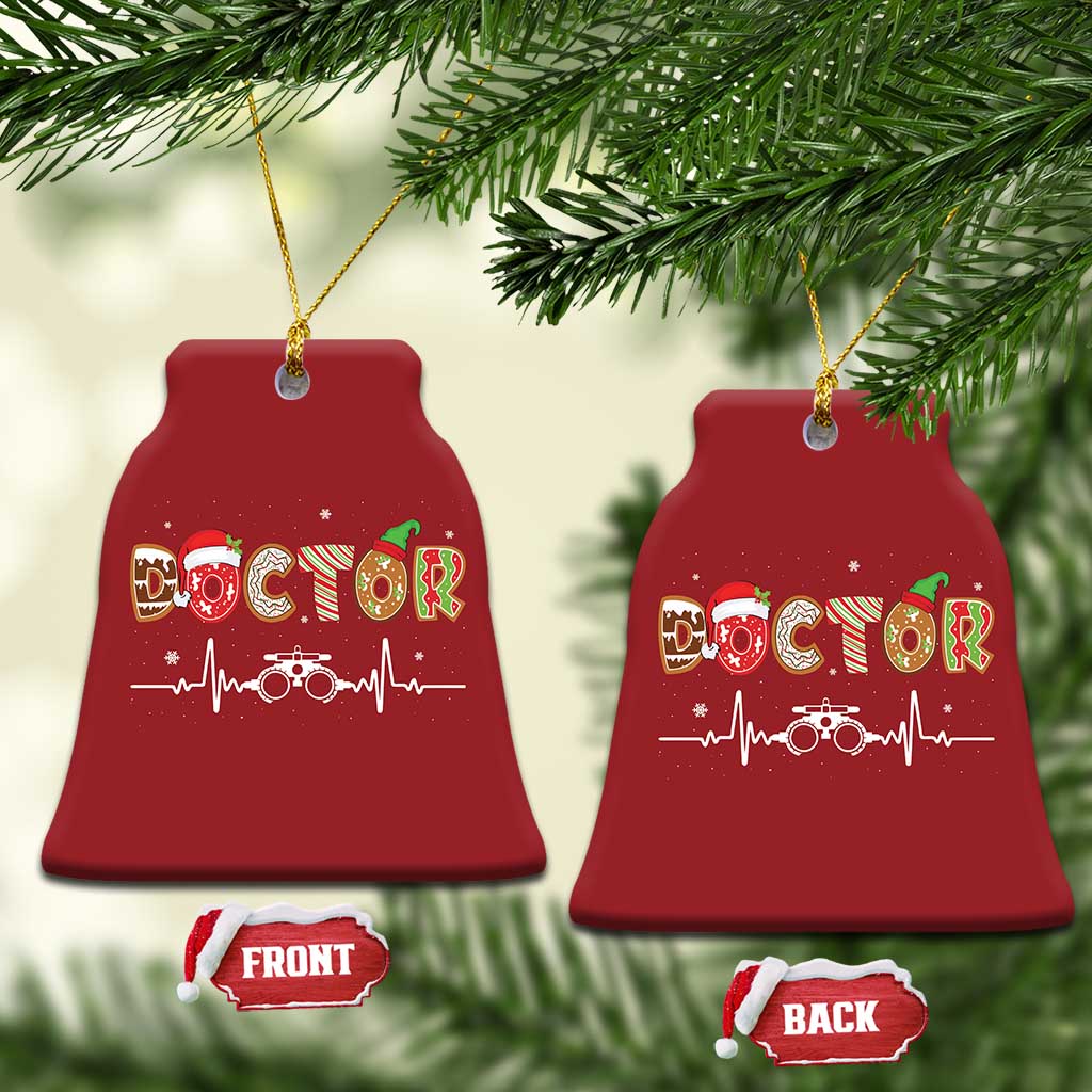 Xmas Optometry Christmas Ornament Ophthalmologist Optometrist Eye Doctor Nurse Gift TS10