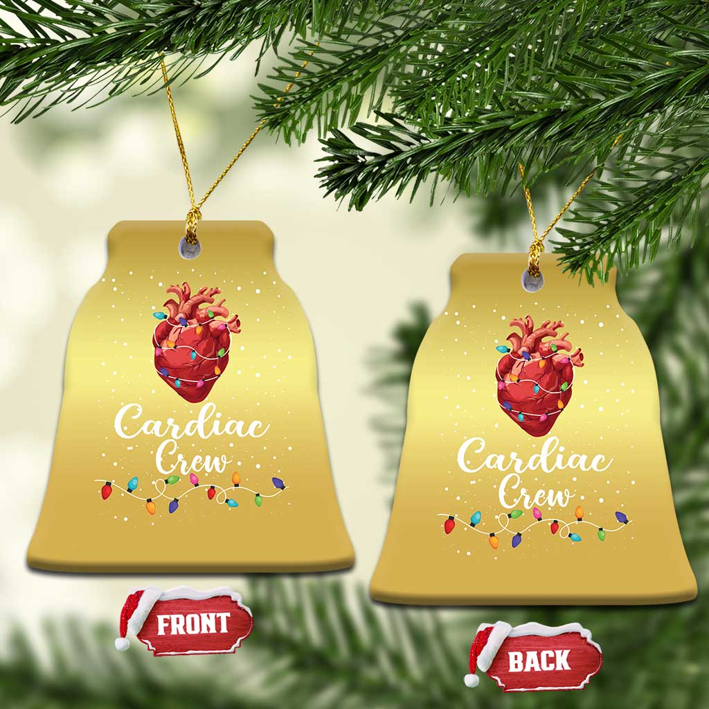 Christmas Cardiac Nurse Christmas Ornament Cardiac Crew Anatomical Anatomy Xmas Heart With Lights TS10