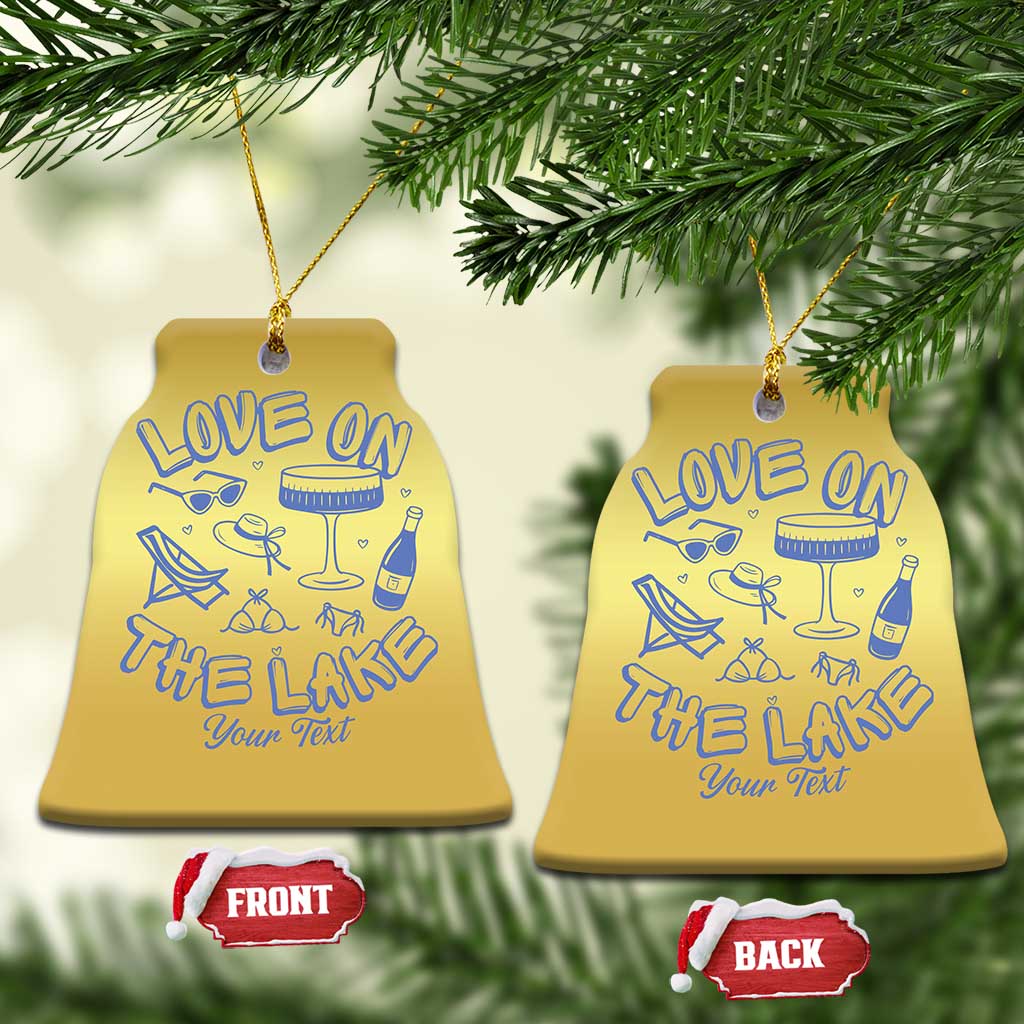 Love on the Lake Bachelorette Christmas Ornament Custom Camp Bach Party TS10