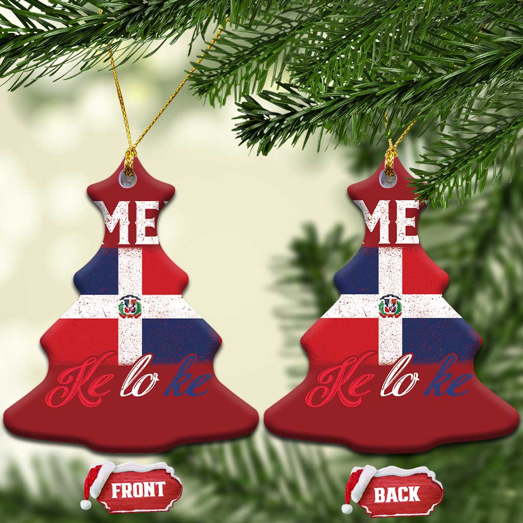 Dimelo Ke Lo Ke Dominican Republic Flag Christmas Ornament TS10