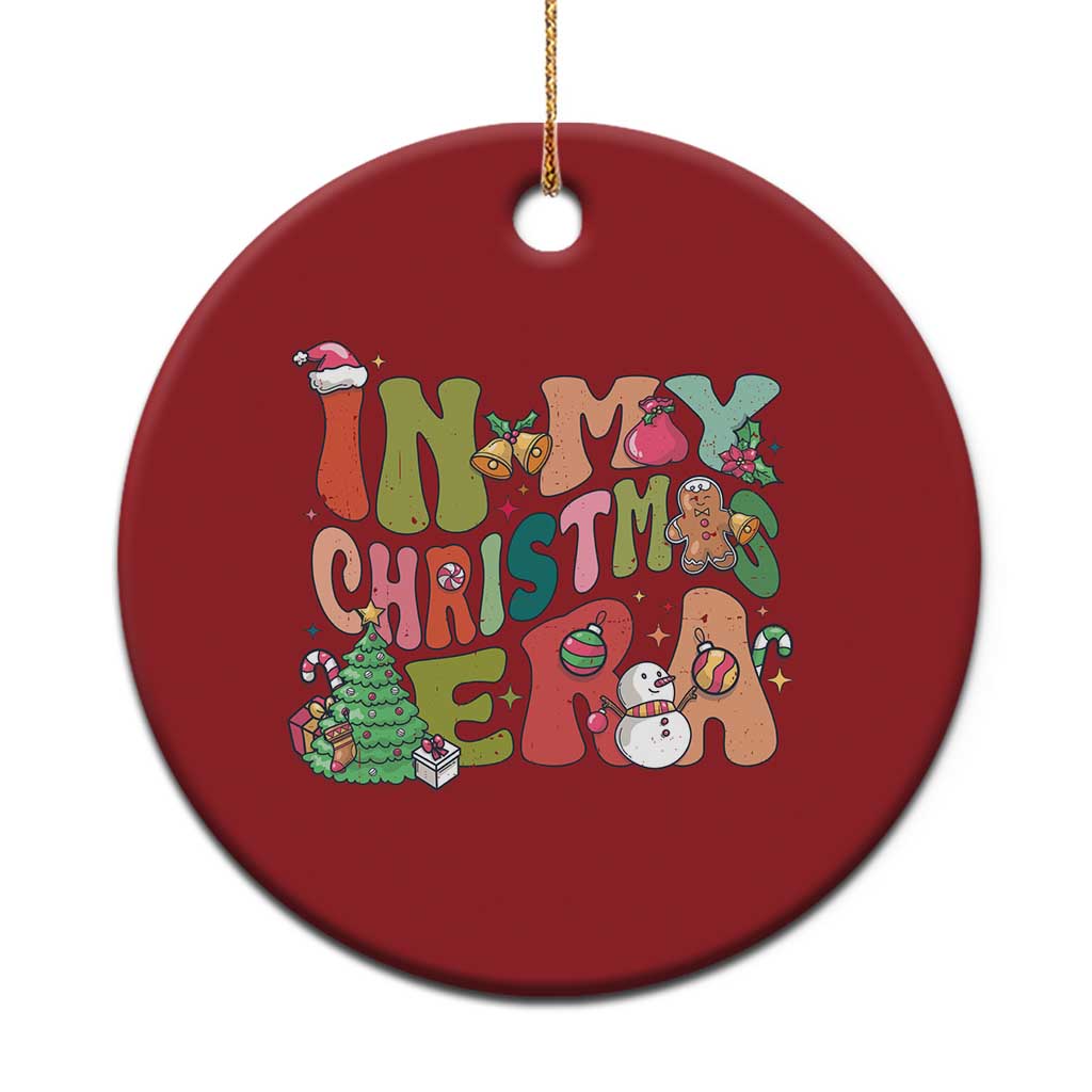Cute Christmas Ornament Groovy Holiday In My Xmas Era TS10