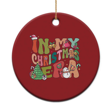 Cute Christmas Ornament Groovy Holiday In My Xmas Era TS10